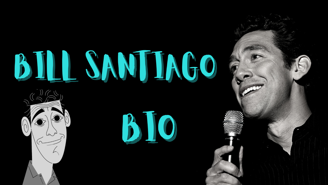Bill Santiago Funny Standup Comedian from Comedy Central. Laughs for Latinos. Smart Funny Stand-Up Comic