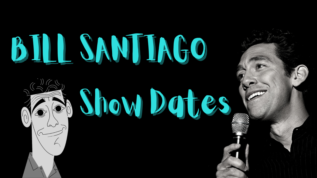 Best comic Bill Santiago Funny Standup Comedian from Comedy Central. Laughs for Latinos. Smart and Funny.